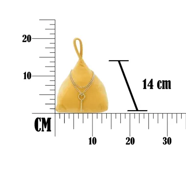 F/PORTE TRIANGLE POMARAŃCZOWY 14 14 20 cm MIN 2